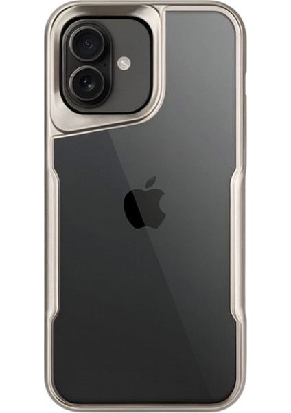 iPhone 16 Kılıf Darbe Önleyici Kenar Renkli Silikon Kapak