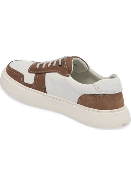 Vizon Hakiki Deri Erkek Sneaker - E24I1AY56814-A65
