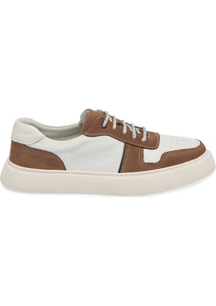 Vizon Hakiki Deri Erkek Sneaker - E24I1AY56814-A65
