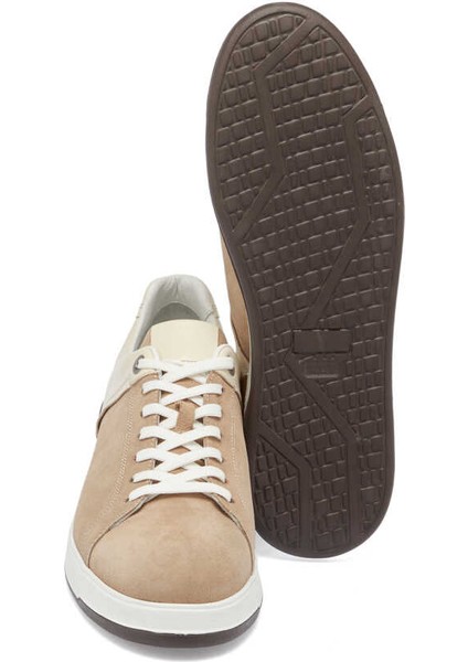 Vizon Hakiki Süet Deri Erkek Sneaker - E24I1AY56819-A02