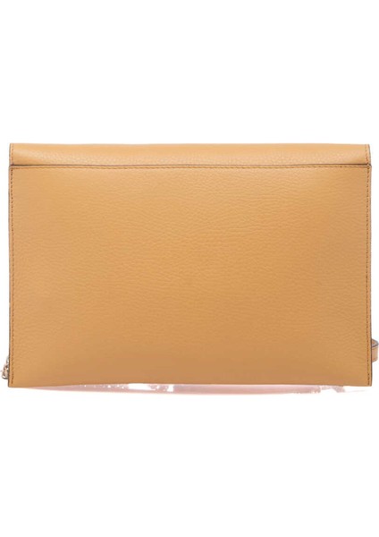 Sarı Hakiki Deri Kadın Çapraz Askılı Çanta - S24Y1BC79475-H28