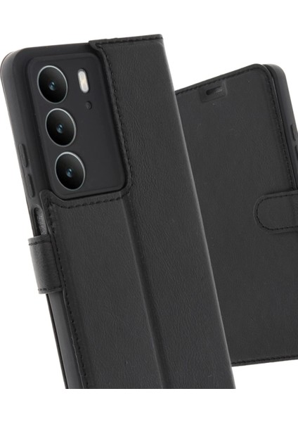 Realme C75 4g Trend S Plus Kapaklı Kılıf - Siyah fiyatları