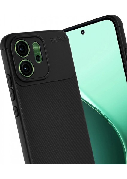 Oppo Reno 14 Auto Focus Karbon Kapak - Siyah fiyatları