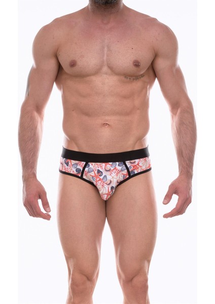Tegan Erkek Desenli Jockstrap Çamaşır