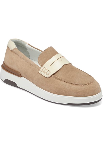 Vizon Hakiki Süet Deri Erkek Loafer - E24I1AY56786-A02 indirimleri