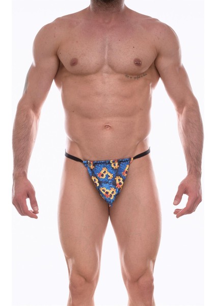 Tegan Erkek Desenli String Çamaşır