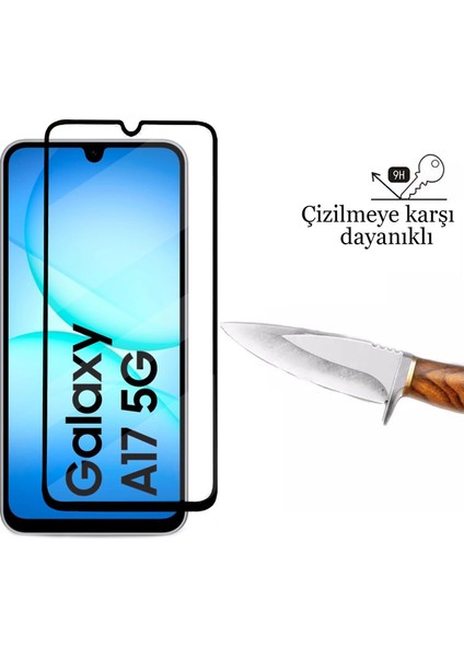 Samsung Galaxy A17 Kırılmaz Cam 5d Tam Kaplayan 9h Temperli Ekran Koruyucu modelleri