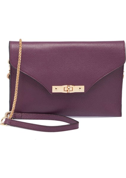 Mor Hakiki Deri Kadın Çapraz Askılı Çanta - S24Y1BC79475-C48 indirimleri