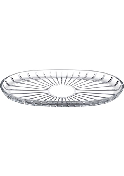Elegant Oval Servis Tabağı 27X16 cm