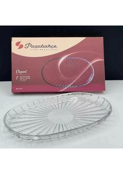 Elegant Oval Servis Tabağı 27X16 cm modelleri