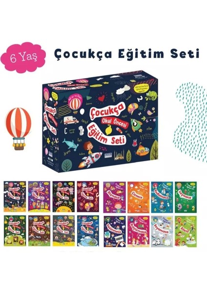 Çocukça Okulöncesi Eğitim Seti +60 Ay Çamlıca