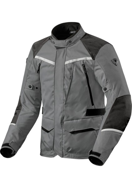 Voltiac 3 H2O Gri-Siyah 4 Mevsim Motosiklet Montu