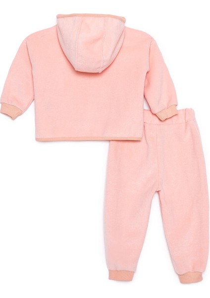 Kız Bebek Eşofman Takımı Fermuarlı Uzun Kol Ribanalı Paça fiyatları
