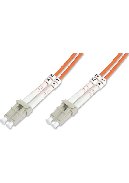 Digitus Lc-Lc Fiber Optik Patch Kablo, 15 Metre, Multimode, Duplex, 50/125