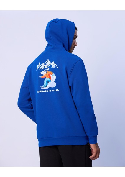 Oliver Erkek Mavi Hoodie modelleri