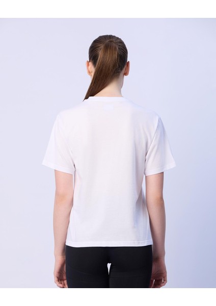 Nadya Kadın Beyaz Tişört fırsatları
