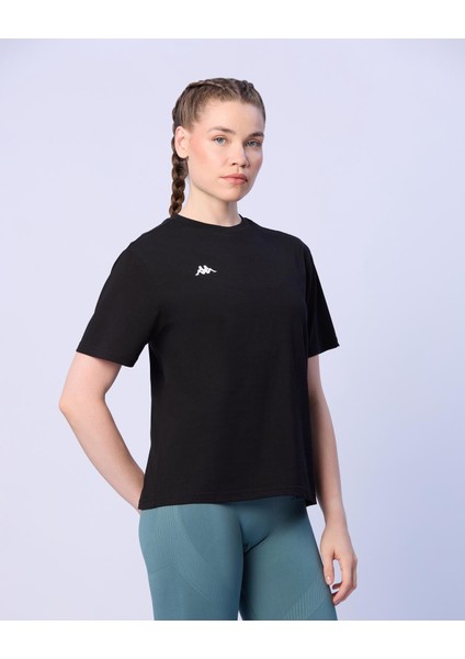 Nadya Kadın Siyah Tişört