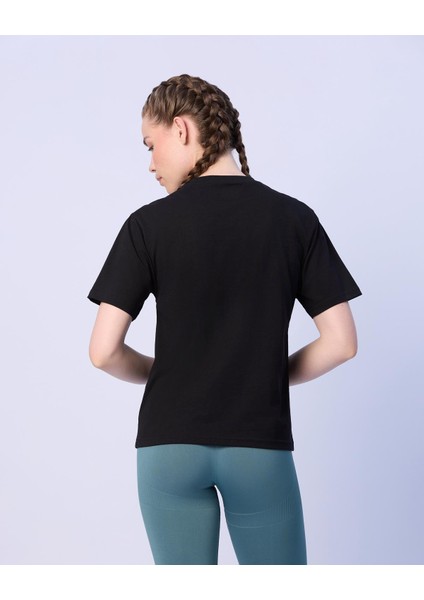Nadya Kadın Siyah Tişört fırsatları
