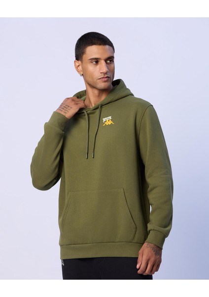Theo Erkek Haki Hoodie