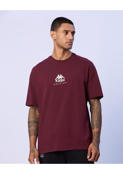 Chibaf Tee Erkek Bordo Tişört