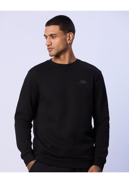 Tonnio Erkek Siyah Sweatshirt