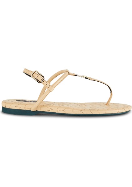 Deri Bej Kadın Sandalet 8X0020L048B824