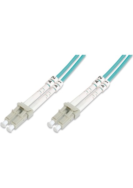 Digitus Lc-Lc Fiber Optik Patch Kablo, 20 Metre, Multimode, Duplex, 50/125, Om3