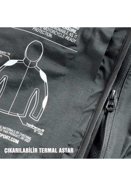 Voltiac 3 H2O Siyah 4 Mevsim Motosiklet Montu fırsatları