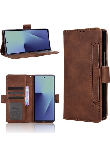 Samsung Galaxy Z Fold 7 Flip Pu Deri Darbeye Dayanıklı Koruyucu Kılıf Kredi Kartı Tutucu ile Uyumlu (Yurt Dışından) fırsatları