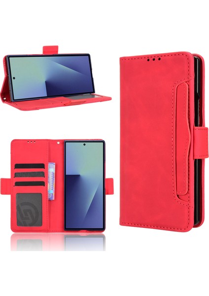 Samsung Galaxy Z Fold 7 Flip Pu Deri Darbeye Dayanıklı Koruyucu Kılıf Kredi Kartı Tutucu ile Uyumlu (Yurt Dışından) fırsatları