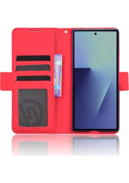Samsung Galaxy Z Fold 7 Flip Pu Deri Darbeye Dayanıklı Koruyucu Kılıf Kredi Kartı Tutucu ile Uyumlu (Yurt Dışından) indirimleri