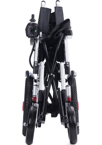 Katlanır Akülü Tekerlekli Sandalye | Kompakt Tasarım ve Yüksek Taşıma Kapasitesi JT-098