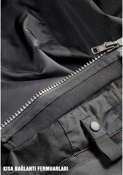 Voltiac 3 H2O Yeşil-Antrasıt 4 Mevsim Motosiklet Montu fırsatları