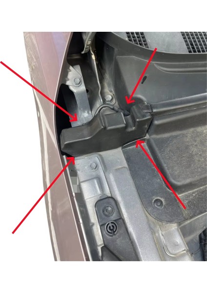 Kaput Conta Şeridi Uç Kauçuk Blok Tampon Blok Kauçuk Kafa 86432M0000 86442M0000 Hyundai IX25 Creta Için 86442-M0000 (Yurt Dışından) indirimleri