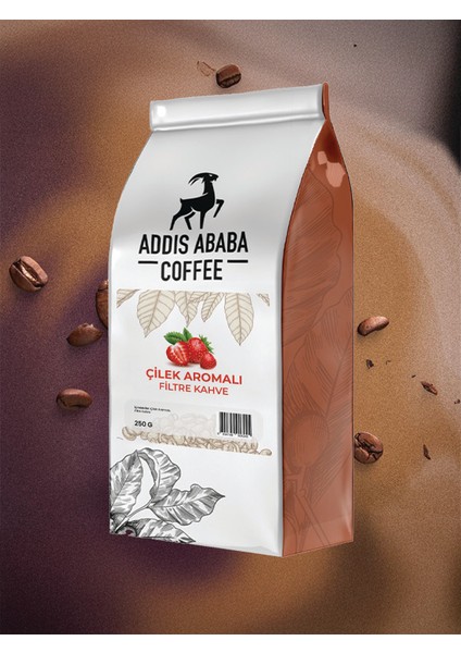 Coffee Çilekli Filtre Kahve 250 Gr.