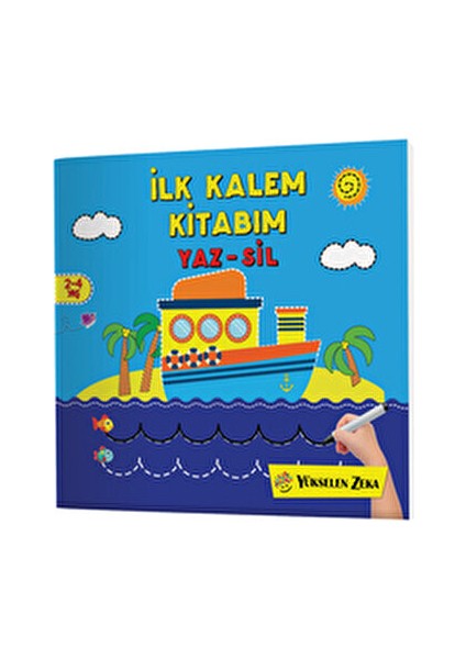 Mucit Karınca Yaz-Sil Kitap 1. Seri 2-4 Yaş Tekrar Kullanılabilir Sayfalarla