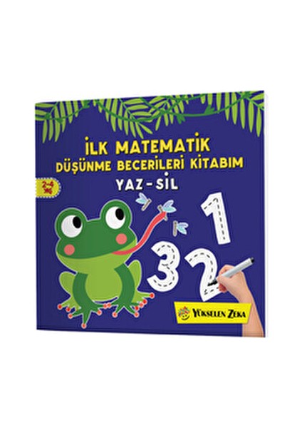 Mucit Karınca Yaz-Sil Kitap 1. Seri 2-4 Yaş Tekrar Kullanılabilir Sayfalarla