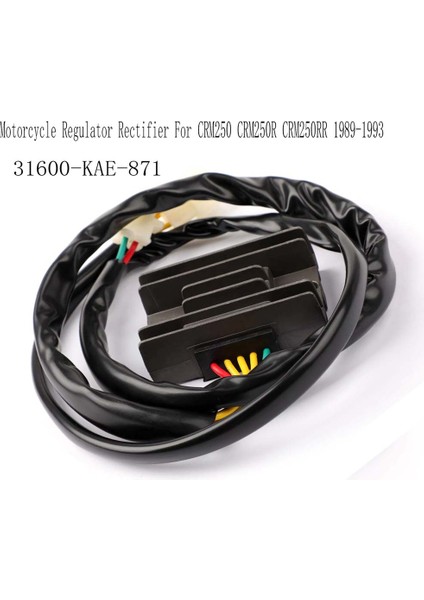 31600-KAE-871 Motosiklet Regülatör Honda CRM250 CRM250R CRM250RR 1989-1993 (Yurt Dışından) fırsatları