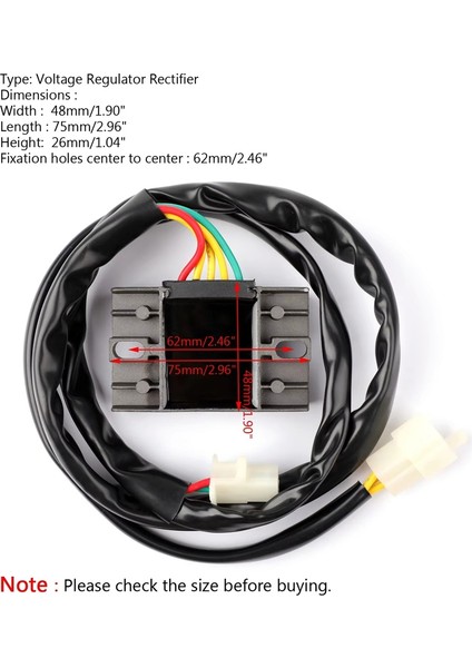 31600-KAE-871 Motosiklet Regülatör Honda CRM250 CRM250R CRM250RR 1989-1993 (Yurt Dışından) indirimleri