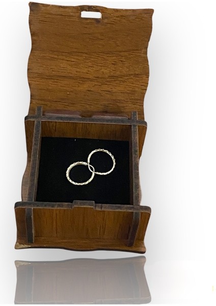 Desenli Halka Altın Küpe modelleri