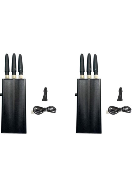 2x Taşınabilir Gps Sinyal Engelleyici Wifi Kamera Sinyal Bulucu Gps Konumlandırma ve Izleme Yalnızca Desteklenen Gps ve 2g (Yurt Dışından)