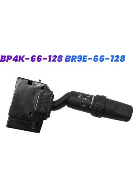 Mazda 3 Bk 2004-2010 Direksiyon Kolonu Silecek-Comb Sök Olan Otomobil Ön Cam Silecek Anahtarı Sapı BP4K-66-128 BR9E-66-128 (Yurt Dışından) modelleri