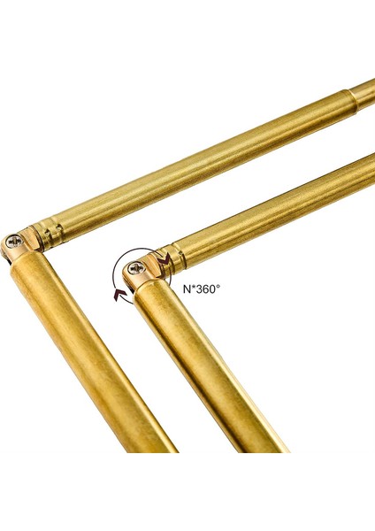 3 Adet Bölme Çubukları Bakır ve Dowsing Sarkaç, Bakır Saplı Geri Çekilebilir Paranormal Bölme Çubukları (Yurt Dışından) modelleri