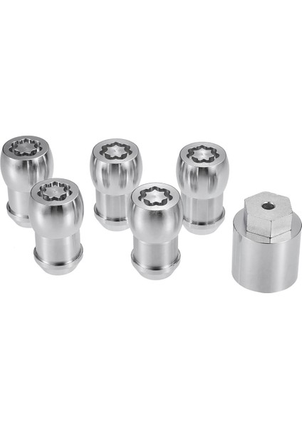 82215711 Tekerlek Kilidi Kilit Kilitli Kabuk Somun Kiti Jeep Wrangler Için Anahtarlı Jl 2018-2024 Jeep Gladiator 2020-2024 (Yurt Dışından)