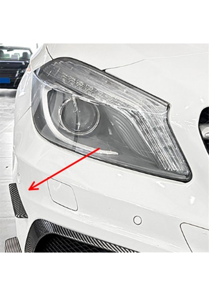 Araba Ön Tampon Serij Saha Sisi Sis Lambası Yan Spoiler Trim Mercedes-Benz A Sınıfı W176 Amg 2013-2015 A (Yurt Dışından) fiyatları