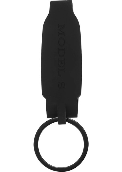 Tesla Model S Için Anahtar Fob Kapağı, Silikon Araç Anahtar Kapağı Kabuk Koruyucusu Kılıf Tutucu Tesla S Aksesuarları (Model S) (Yurt Dışından)