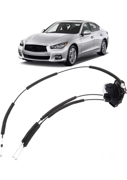 Kapı Kilidi Aktüatör Kapı Kilidi Mandalı Infiniti Q50 2014-2017 Arka Sol 82501-4GA0A (Yurt Dışından)