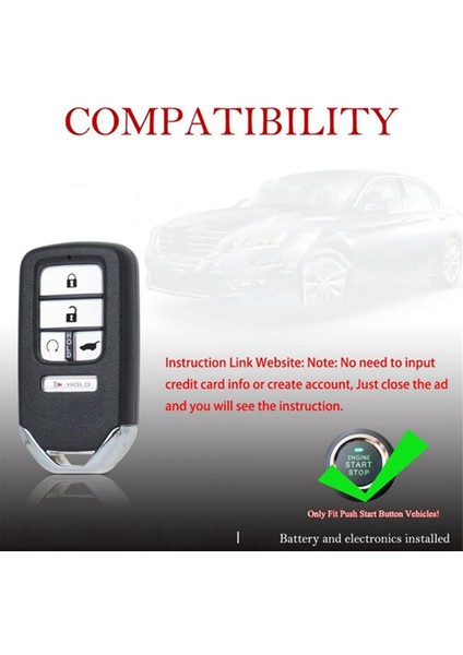 Araba Uzaktan Anahtarı 433MHZ ID47 Honda Civic Için KR5V2X 2018-2021 Crv 2017-2022 Pilot 2016-2021 Araba Anahtarı (Yurt Dışından) fırsatları
