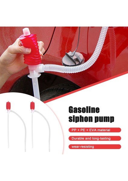 2pcs Evrensel Yakıt Transferi Sifon Pompası - Çim Biçme Makineleri ve Manuel Pompalama Benzin, Su, Alkol Için Büyük Sıkma Sifonu (Yurt Dışından) indirimleri