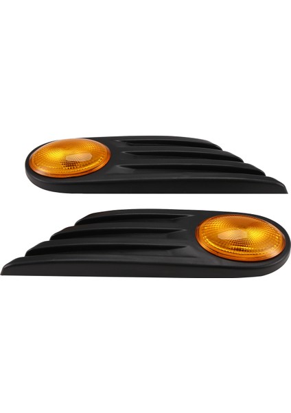 Araba Çamurluk Göstergesi Işık Kapağı 63132751503 63132751504 Mini Cooper Için R56 R57 2007-2013 Yan Işaretçi Sinyal Paneli (Yurt Dışından)